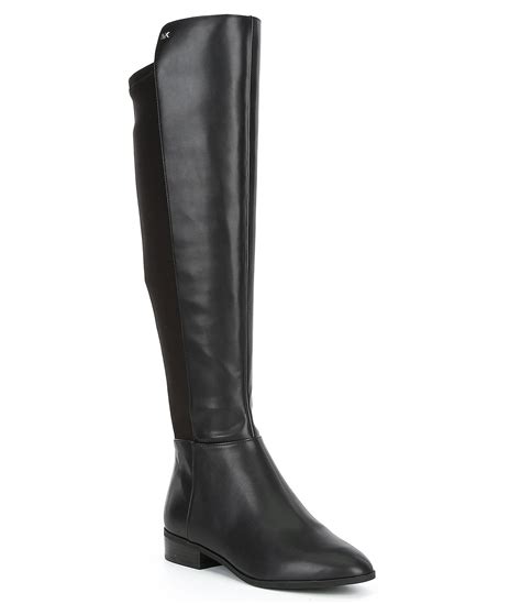 michael michael kors wide calf bromley over-the-knee boot size 7-zip|michael kors bromley boots.